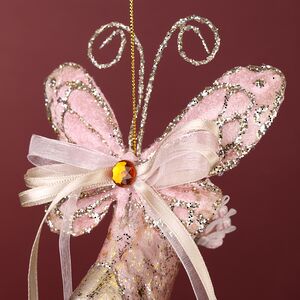 Елочная игрушка Сапожок Маркизы Бертье - Pushkin Polonaise 14 см, подвеска Winter Deco фото 5