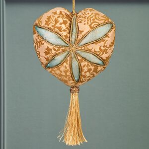 Винтажная елочная игрушка Сердце Юга 18 см, подвеска Winter Deco фото 4