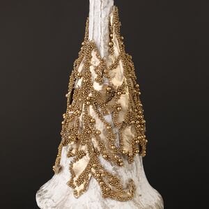 Винтажная елочная игрушка Колокольчик Браманте 18 см, подвеска Winter Deco фото 2