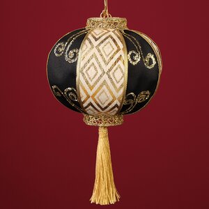Елочная игрушка Фонарик Вэнь Дин: Geng Ding 18 см, подвеска Winter Deco фото 1