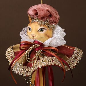 Елочная игрушка Кот Санти ди Тито: Мостолес 33 см Winter Deco фото 6