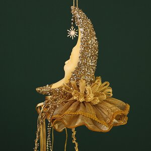 Елочная игрушка Месяц Ночей - Casa della Verita 18 см, подвеска Winter Deco фото 6