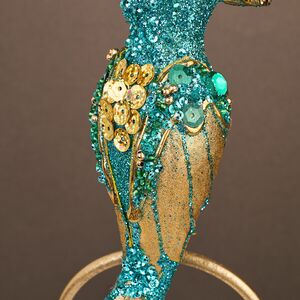 Елочная игрушка Птичка Серджио - Sycamore Orchestra 20 см, клипса Winter Deco фото 5