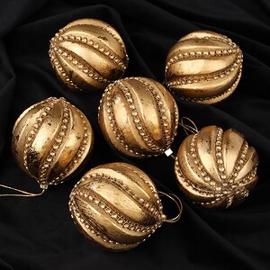 Набор елочных шаров Ричеркар Фердинанда 8 см, 6 шт Winter Deco фото 1