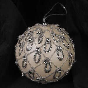Набор елочных шаров Dynasty Hanchao 9 см жемчужный, 6 шт Winter Deco фото 5