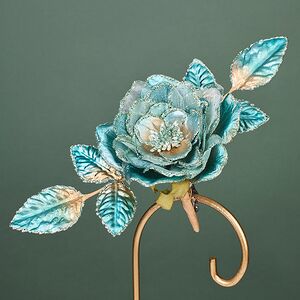 Искусственная роза Эмилье 18 см, клипса