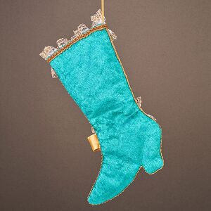 Елочная игрушка Сапожок Марии Меркати 25 см Winter Deco фото 4