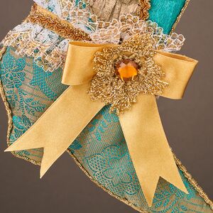 Елочная игрушка Сапожок Марии Меркати 25 см Winter Deco фото 2