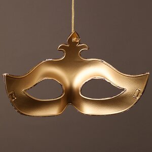 Елочная игрушка Маска Жаккарда Бергамо 18 см, подвеска Winter Deco фото 6