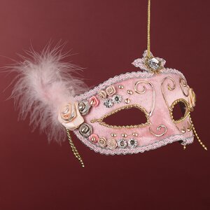 Елочная игрушка Маска Герцогини Витторе 23 см, подвеска Winter Deco фото 1