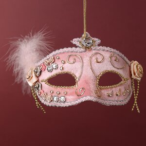 Елочная игрушка Маска Герцогини Витторе 23 см, подвеска Winter Deco фото 3