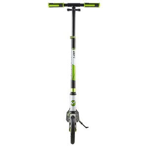 Самокат Novatrack Deft, колеса 200 мм, амортизатор, белый с зеленым, до 100 кг Novatrack (Новатрэк) фото 5