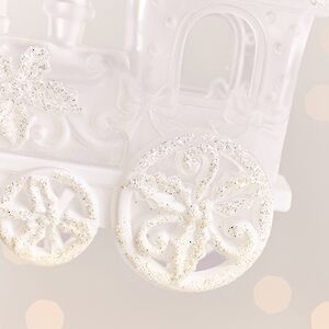 Елочная игрушка Паровозик из Сноуленда 13 см, подвеска Forest Market фото 4