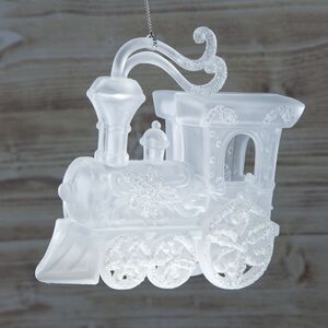 Елочная игрушка Паровозик из Сноуленда 13 см, подвеска Forest Market фото 5