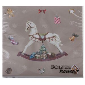 Бумажные салфетки Лошадка Тирск 17*17 см, 20 шт Boltze фото 1