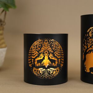 Набор металлических подсвечников Andastein  Ceorl 10-13 см, 2 шт Boltze фото 3