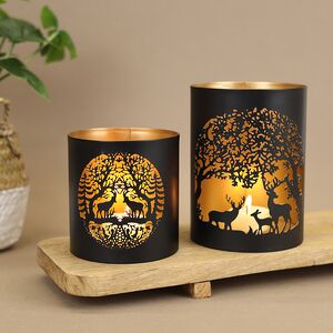 Набор металлических подсвечников Andastein  Ceorl 10-13 см, 2 шт Boltze фото 2