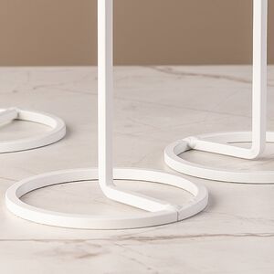 Набор подсвечников Проффиано 18-29 см белый, 3 шт Boltze фото 4