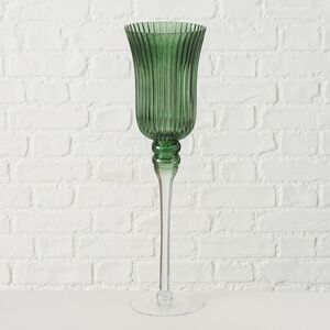 Набор стеклянных подсвечников - бокалов Green Latorre 30-40 см, 3 шт Boltze фото 7
