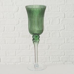 Набор стеклянных подсвечников - бокалов Green Latorre 30-40 см, 3 шт Boltze фото 6