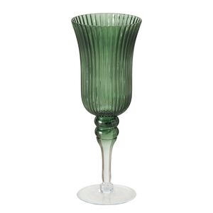 Набор стеклянных подсвечников - бокалов Green Latorre 30-40 см, 3 шт Boltze фото 11
