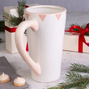 Керамическая кружка Щелкунчик в бирюзовой шапке 480 мл Boltze фото 2