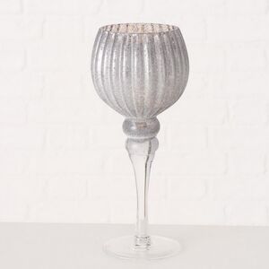 Набор стеклянных подсвечников - бокалов Альфонсо 30-40 см, 3 шт Boltze фото 6