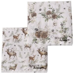 Бумажные салфетки Лесные Олени 17*17 см, 20 шт Boltze фото 2