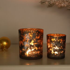 Набор стеклянных подсвечников Pigne 8-10 см, 2 шт Boltze фото 3