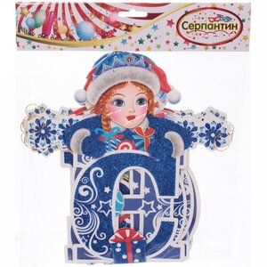 Новогодняя бумажная гирлянда Сказочные Друзья 2.6 м Serpantin фото 4