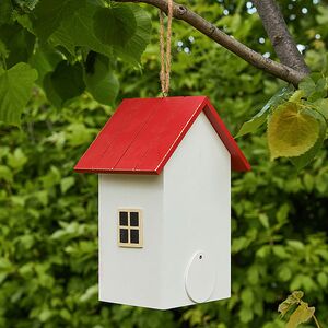 Садовое украшение Скворечник Mondoro 22*15 см красный Boltze фото 5