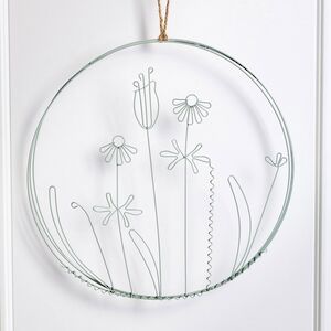 Набор декоративных панно Полевые Цветы 30 см голубое, 2 шт Boltze фото 5