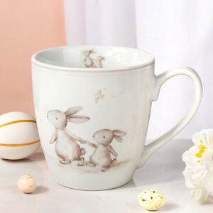 Фарфоровая кружка Кролики Бенсон 480 мл Boltze фото 1