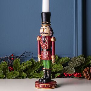 Декоративный подсвечник Щелкунчик - Cappello Nero 27 см Boltze фото 5