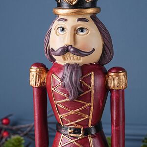 Декоративный подсвечник Щелкунчик - Cappello Nero 27 см Boltze фото 7