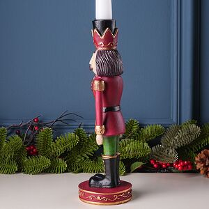 Декоративный подсвечник Щелкунчик - Golden Crown 27 см Boltze фото 10