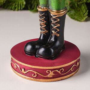 Декоративный подсвечник Щелкунчик - Golden Crown 27 см Boltze фото 7