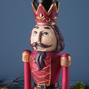 Декоративный подсвечник Щелкунчик - Golden Crown 27 см Boltze фото 5