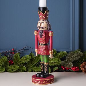 Декоративный подсвечник Щелкунчик - Golden Crown 27 см Boltze фото 8