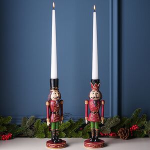 Декоративный подсвечник Щелкунчик - Golden Crown 27 см Boltze фото 9