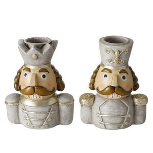 Набор декоративных подсвечников Бравые Гвардейцы Королевства 9 см, 2 шт Boltze фото 8