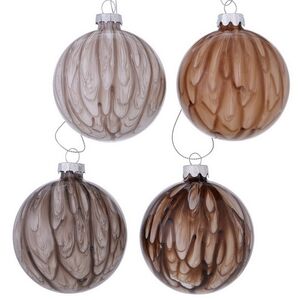 Набор стеклянных шаров Penelli Maestro 8 см, 12 шт Boltze фото 1