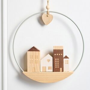 Декоративное панно Улочка Хельсингборга 25 см