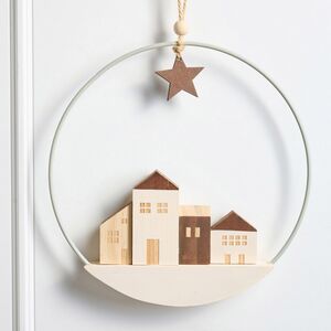 Декоративное панно Улочка Хагерстена 25 см