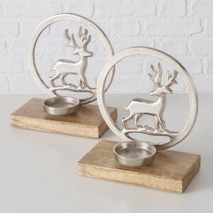 Декоративный подсвечник Deer Hernes 23*20 см Boltze фото 9