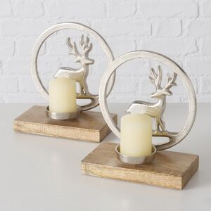 Декоративный подсвечник Deer Hernes 23*20 см Boltze фото 7