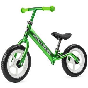 Беговел Small Rider Foot Racer Light, колеса 12", зеленый металлик