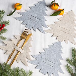 Конверты для столовых приборов Meranges - Елочка 21*20 см, 4 шт Boltze (Больтце) фото 3