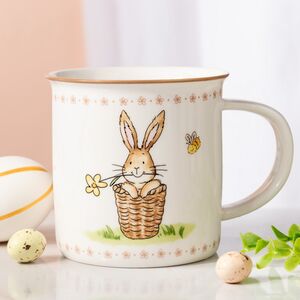 Фарфоровая кружка Зайчонок Джо 370 мл