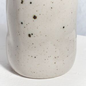 Керамическая ваза для цветов Фуэнте-Аламо 15 см кремовая Boltze (Больтце) фото 4